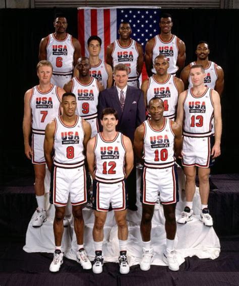 usa olympic basketball dream team 1992 roster