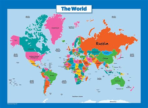 usa on the world map