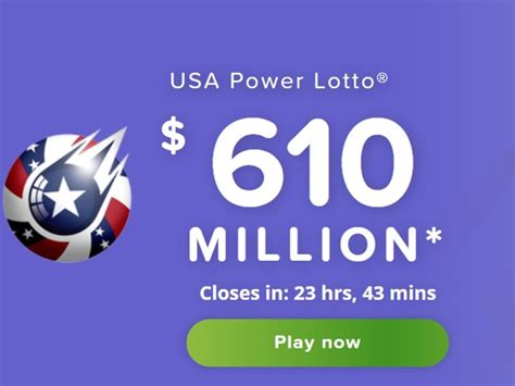 usa power lotto jackpot