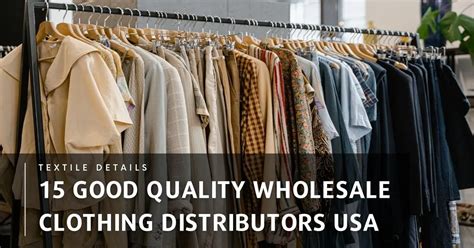 usa wholesale clothing distributors