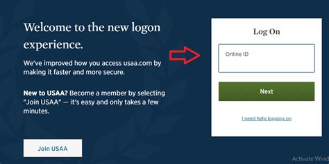 usaa login to my account page
