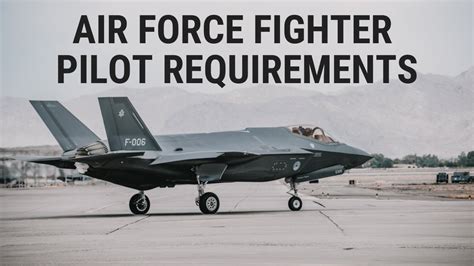 usaf fighter pilot requirements