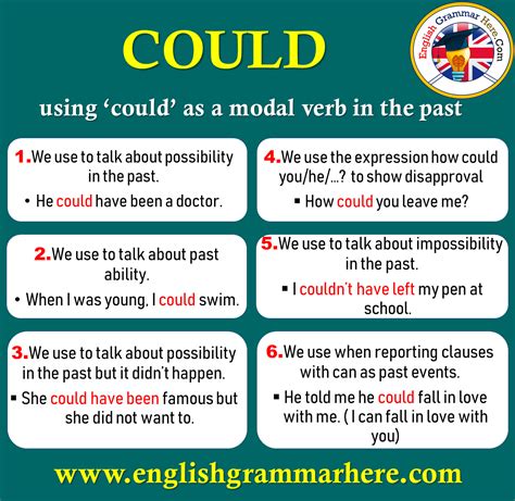 Usage Of Could In A Sentence
