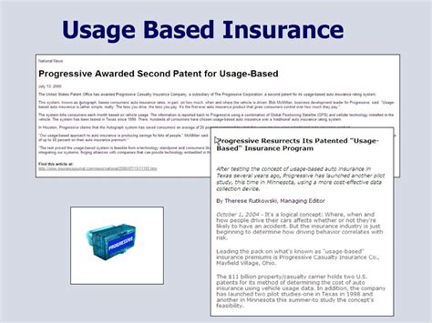 usage-based insurance examples