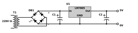 Usb Power Supply Circuit Diagram