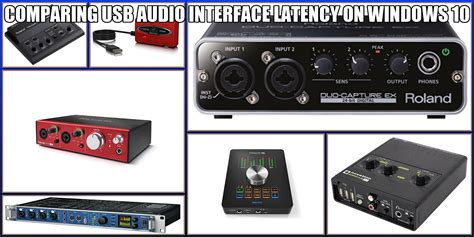 Usb Audio Interface Latency