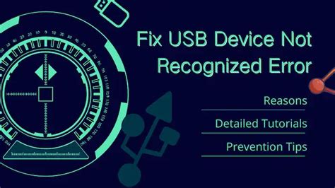 Usb Cable Error Fix