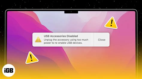 Usb Device Disabled Mac Using Too Much Power