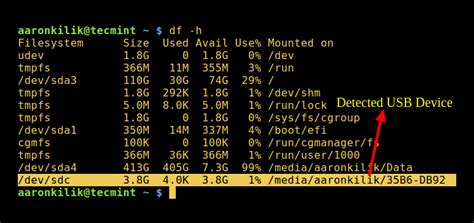 Usb Device Name In Linux