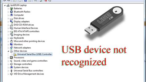 Usb Devices Not Being Recognized