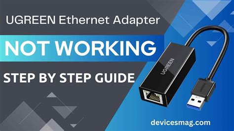 Usb Ethernet Adapter Not Working Switch