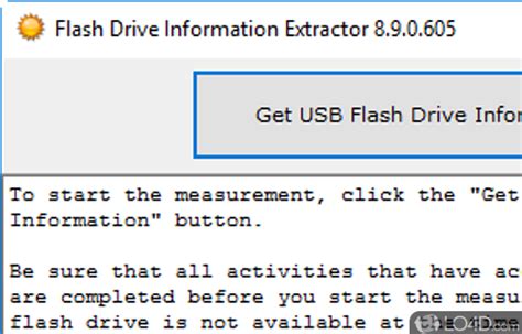 Usb Flash Drive Information Extractor
