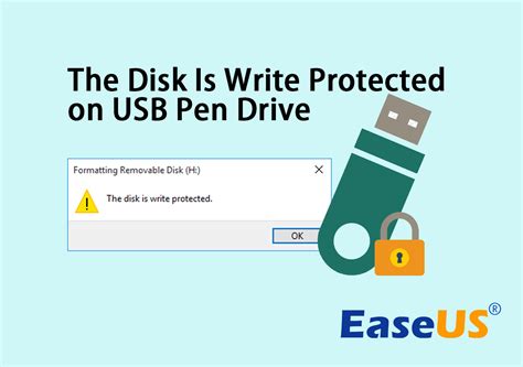 Usb Flash Drive Says It Is Write Protected