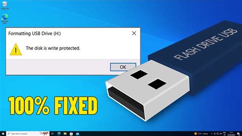 Usb Flash Drive Write Protected Error Fix