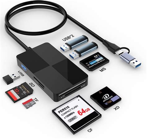 Usb Hub Cf Card Reader