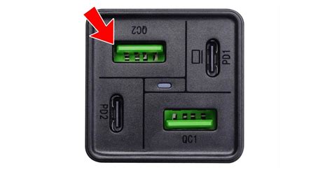 Usb Port Green