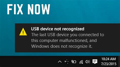 Usb Port Unrecognized Device