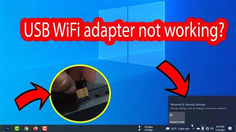 Usb Wireless Network Adapter Not Working