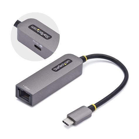 Usb-C To Ethernet And Usb 3.0 Adapter