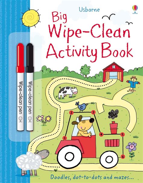 Unleash Your Child's Creativity with Usborne Wipe Clean Books - Easy, Fun & Mess-Free Learning!