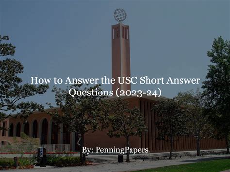usc short answer questions examples reddit