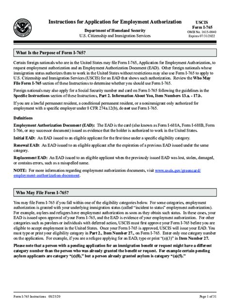 uscis.gov i-765 instructions