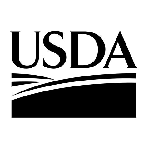 usda logo black and white