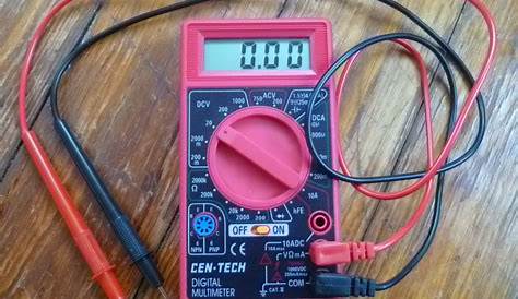 Use Of Multimeter Experiment How To A