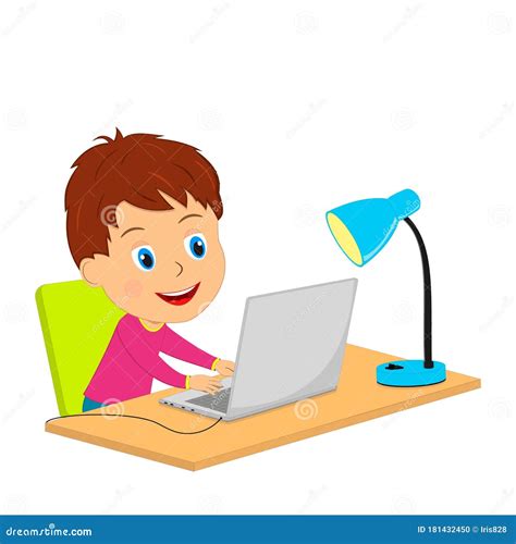 Use A Computer Cartoon