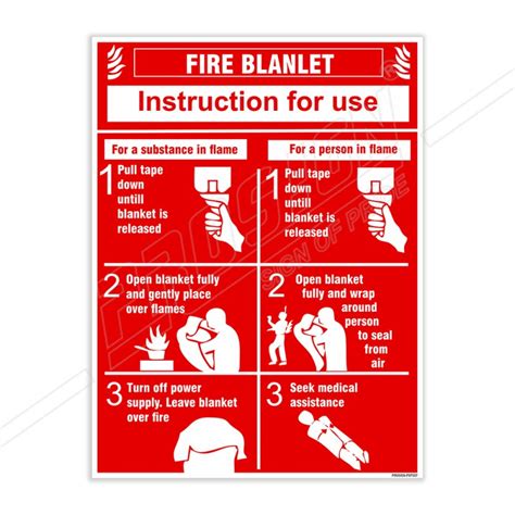 Use A Fire Blanket On