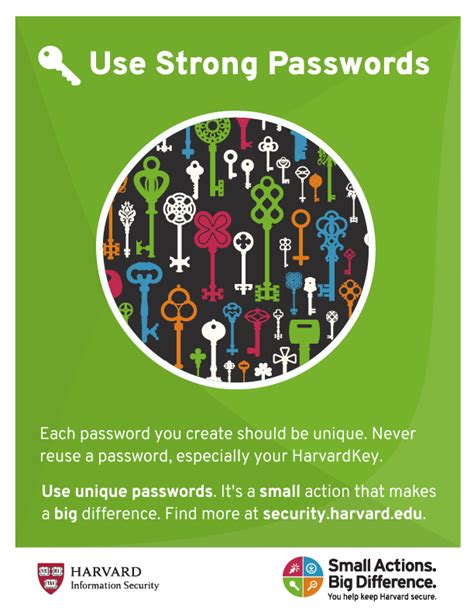 Use a strong and unique password