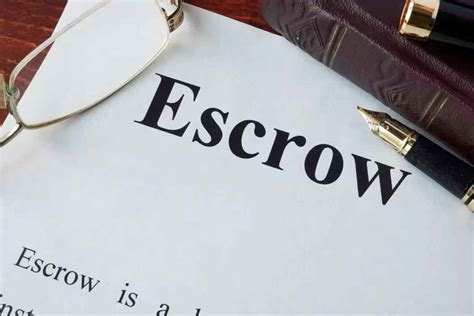 use an escrow account