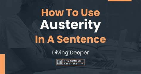 use austerity in a sentence