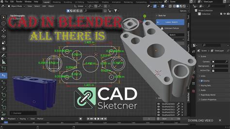 Use Blender As Cad