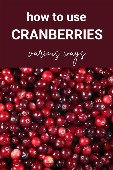 Use Cranberries In A Sentence