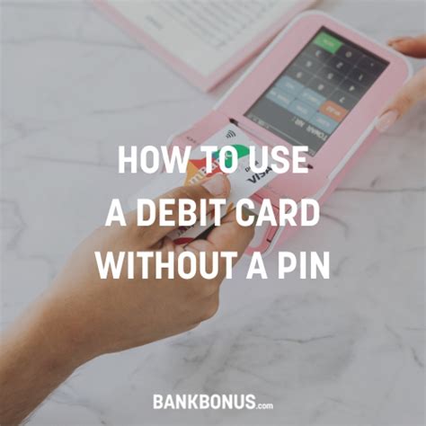 use debit card without card