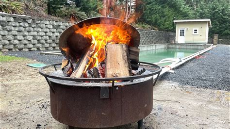 Use Fire Pit To Heat Pool
