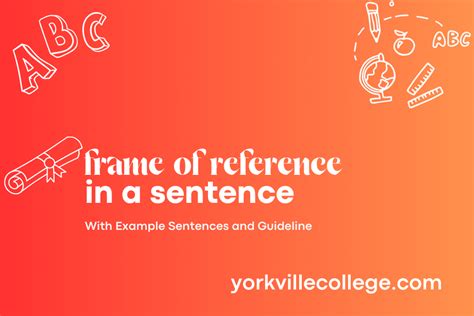 Use Frames Of Reference In A Sentence