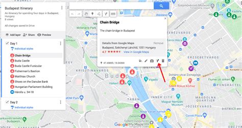 use google maps to plan a trip