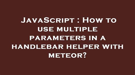 Use Handlebars Helper In Javascript