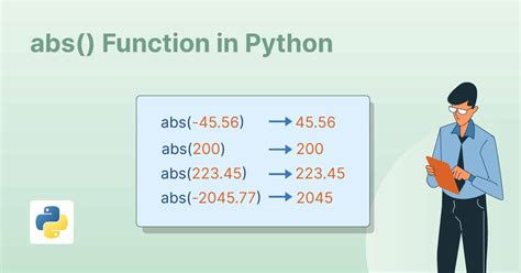 Use Of Abs Function In Python