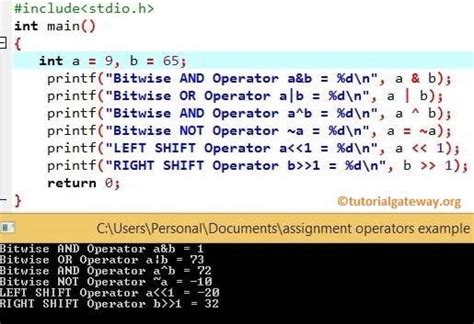 use of bitwise operators in programming