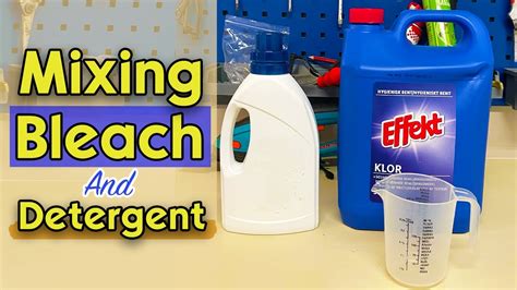 Use Of Detergent Bleach
