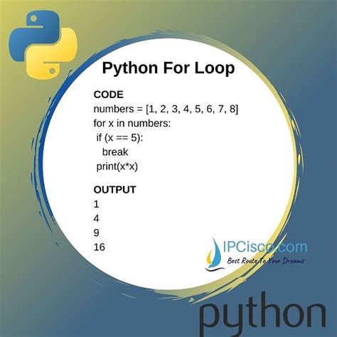 use of for loop in python
