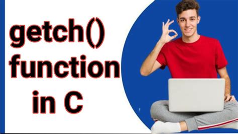 use of getch () function in c language