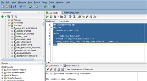 use of in oracle sql