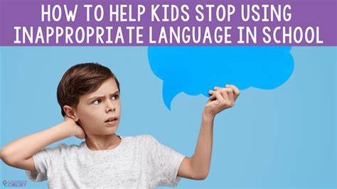use of inappropriate language