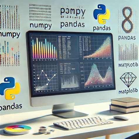 use of numpy and pandas in python