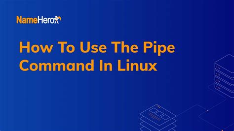 Use Of Pipe In Linux