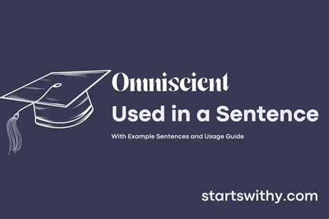 use omniscient in a sentence
